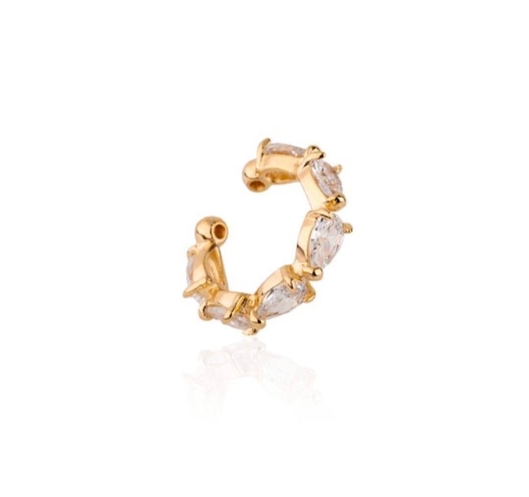 Foto do Produto PIERCING FAKE PEDRAS/DOURADO - Tamanhos - 