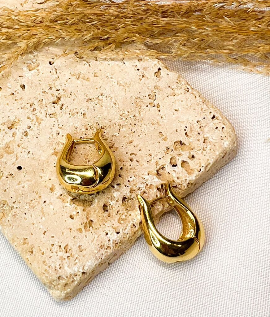 Foto do Produto BRINCO ARGOLA ANGELINA - Tamanhos - 